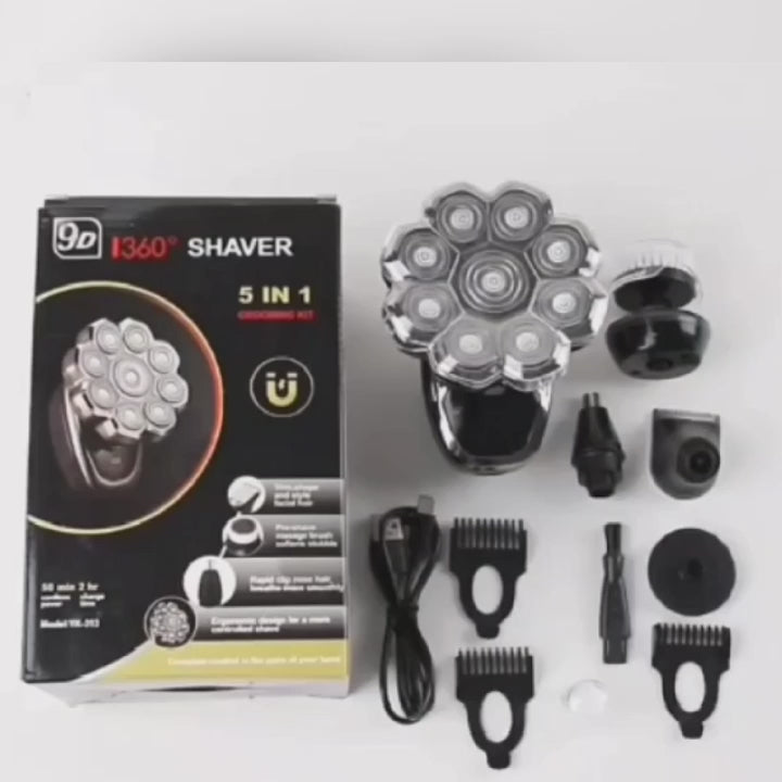 9 Blade Electric Shaver