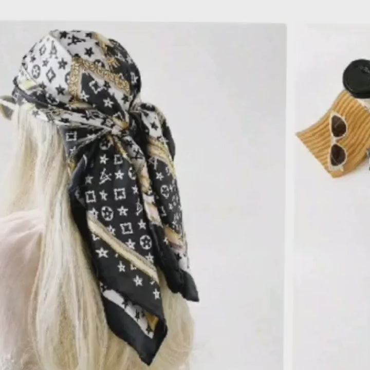 Large Women Square Scarves