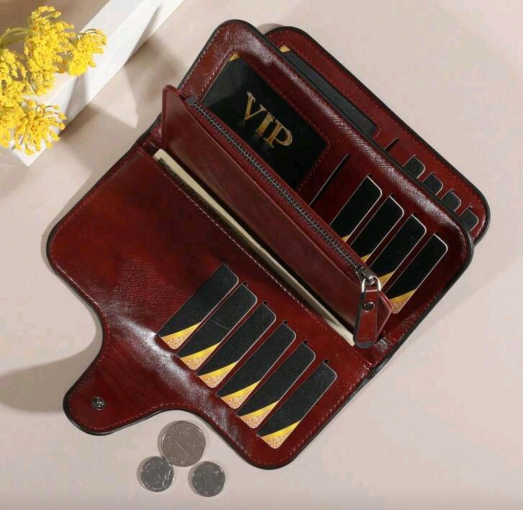 New Fashion Women Long Wallet