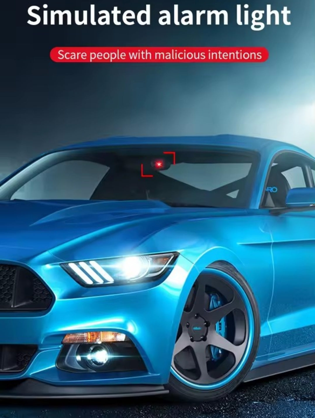 Car Fake Security Light