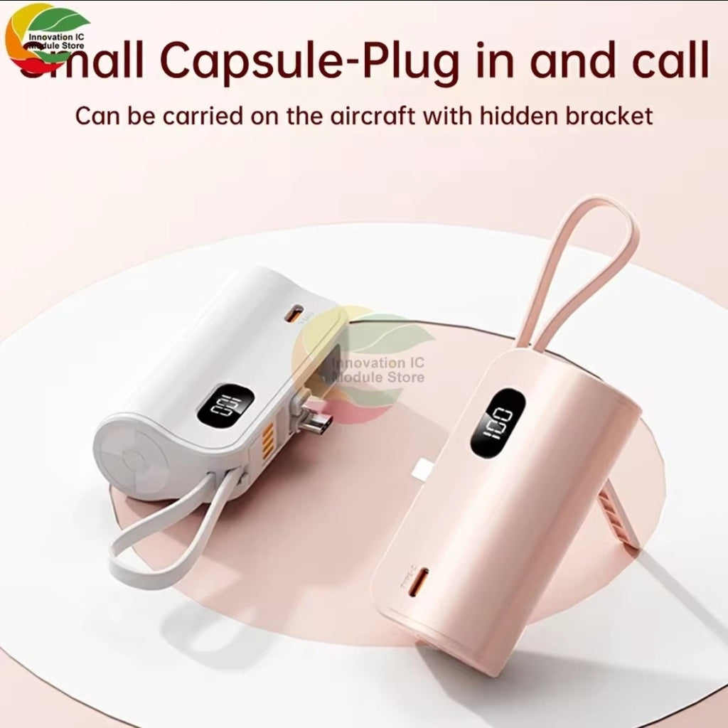 Power Bank Phone Charger 5000mah