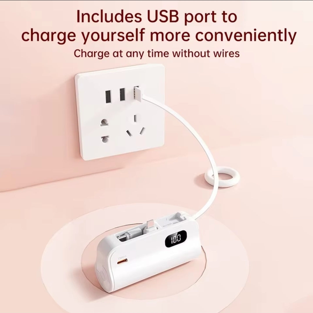 Power Bank Phone Charger 5000mah