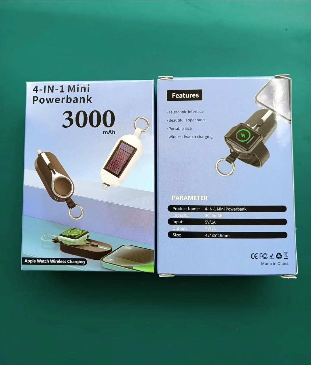 Solar Power Bank Phone Charger