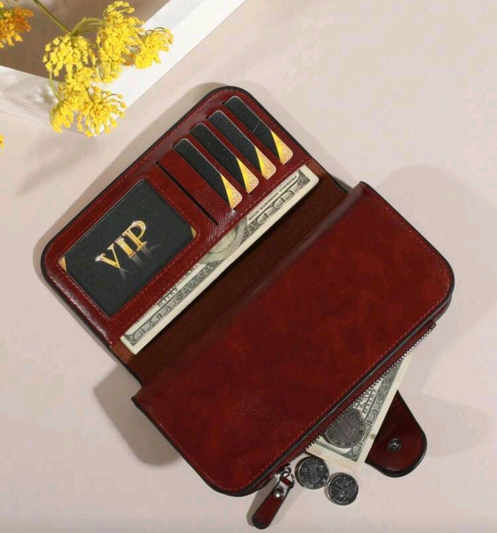 New Fashion Women Long Wallet