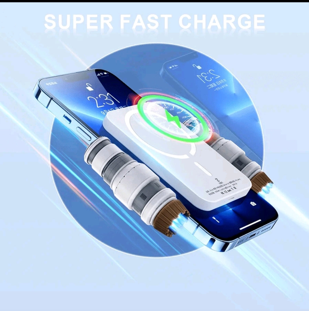 Battery Pack Magnetic Phone Charger 10000 MAh