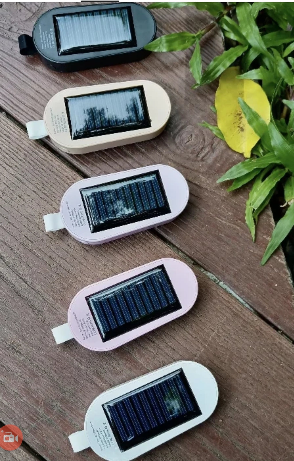 Solar Power Bank Phone Charger