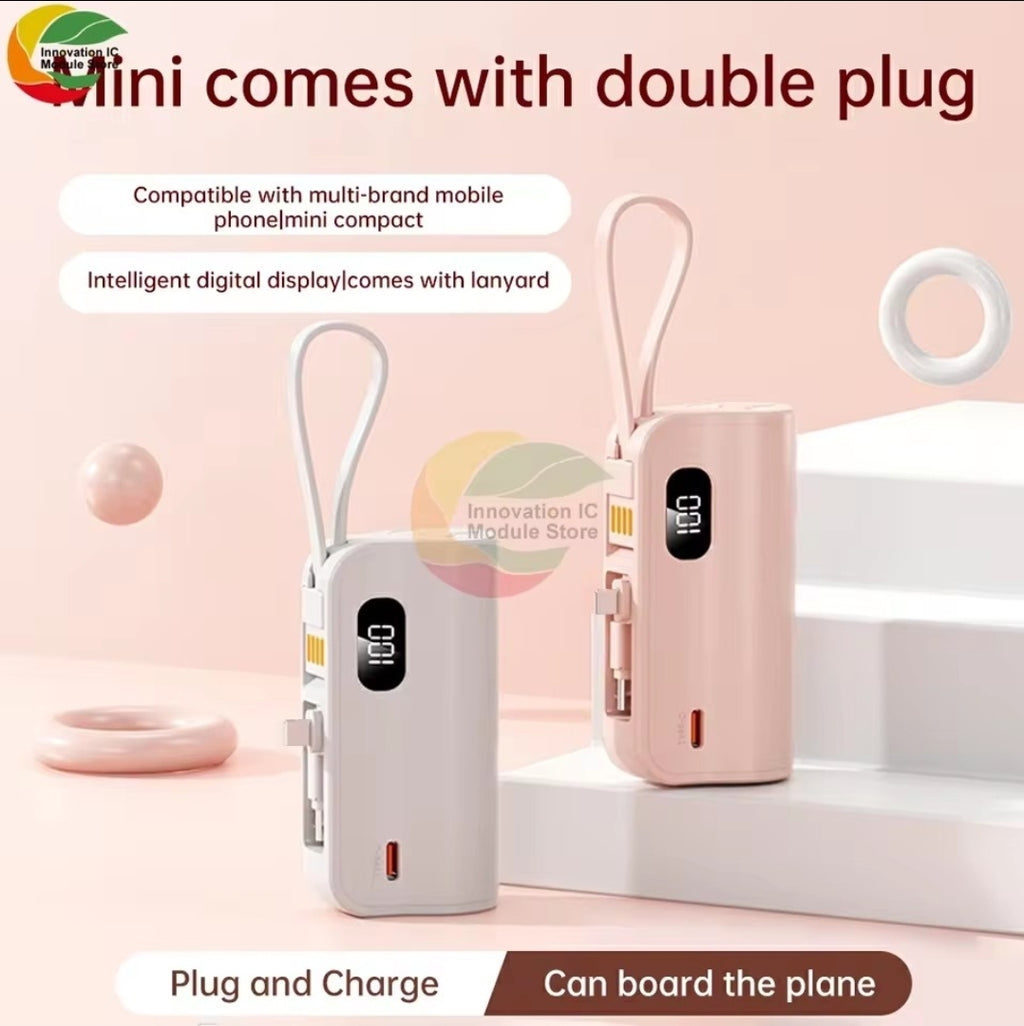 Power Bank Phone Charger 5000mah