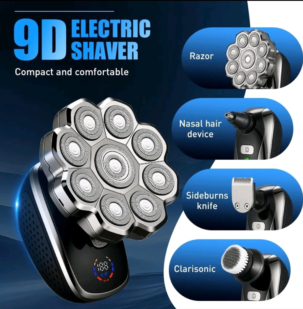 9 Blade Electric Shaver