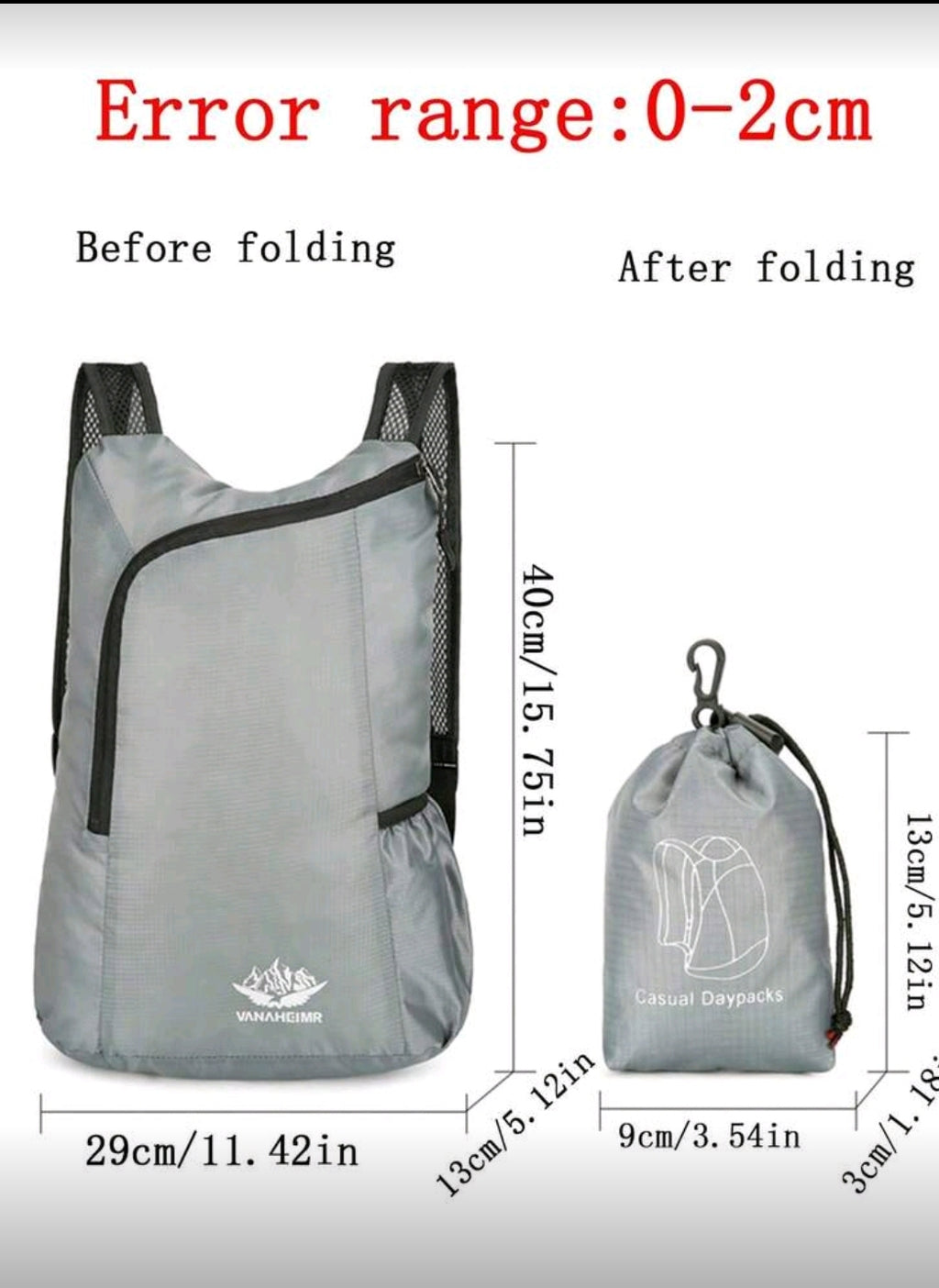 Ultralight Backpack