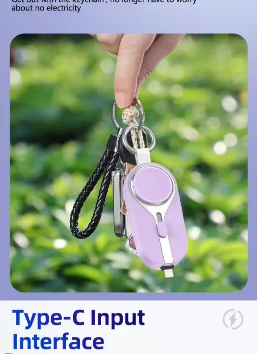 Solar Power Bank Phone Charger